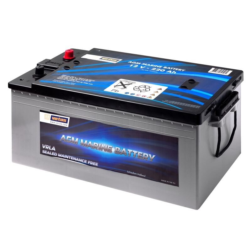 Vetus AGM Power 12V Batterie 220Ah