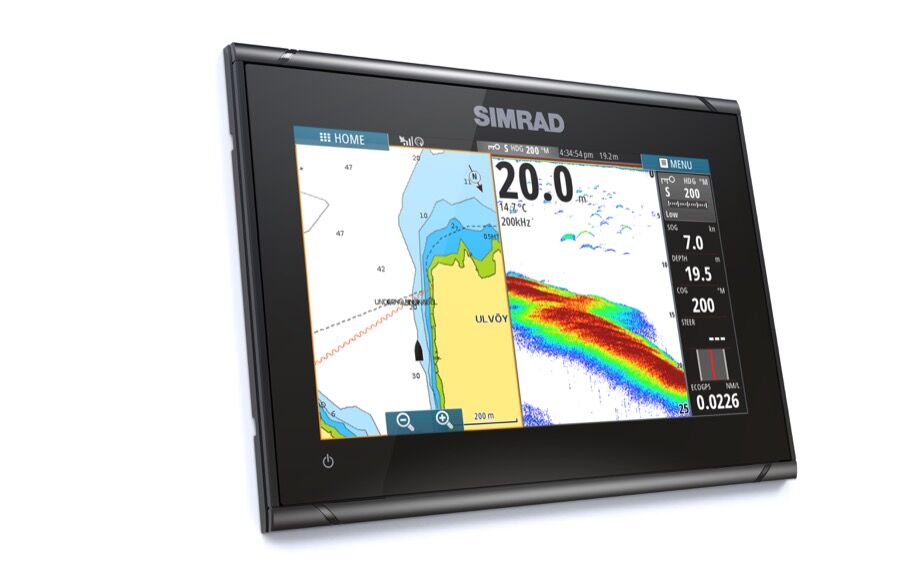 GO9_packaging_FR_Chart_Fish_Simrad-GO9-XSE-Package-Shot-Right-Facing_15330 Simrad Go9 XSE Multifunktionsdisplay 3G Radar Bundle