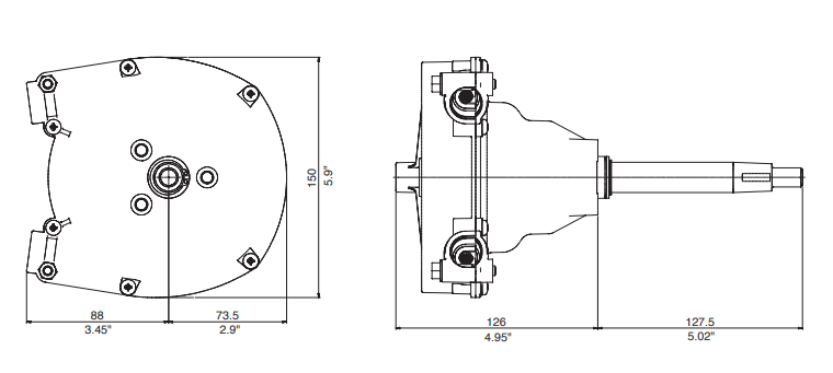 Ultraflex T93ZT Zero Torque Lenkgetriebe High Performance