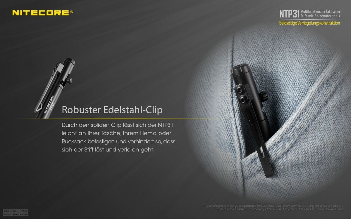 Nitecore Tactical Pen NTP31