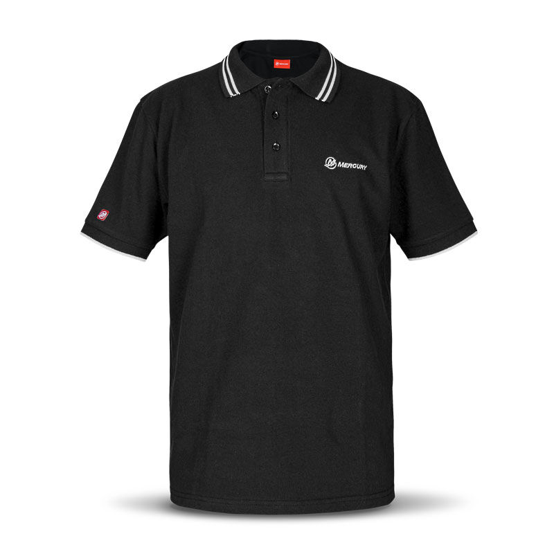 Mercury Polo Shirt schwarz