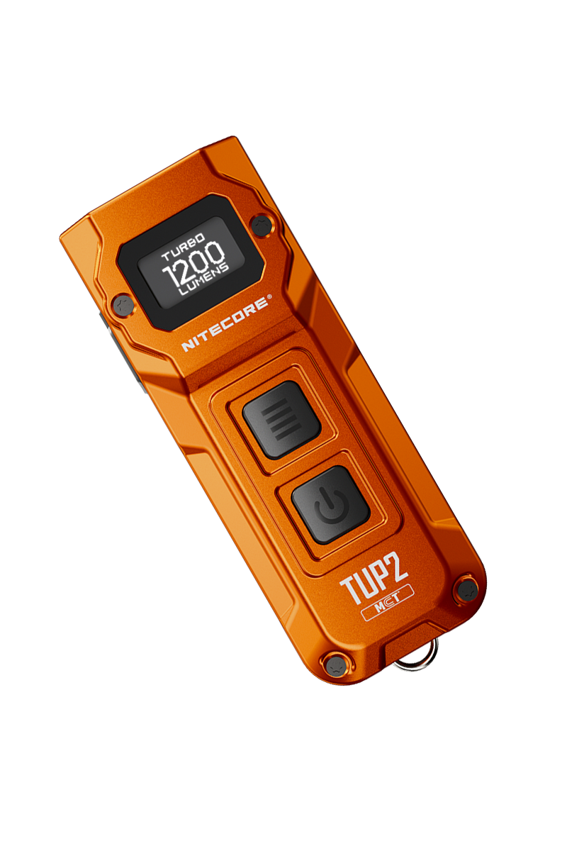 Nitecore TUP2, orange - 1200 Lumen, MCT, OLED