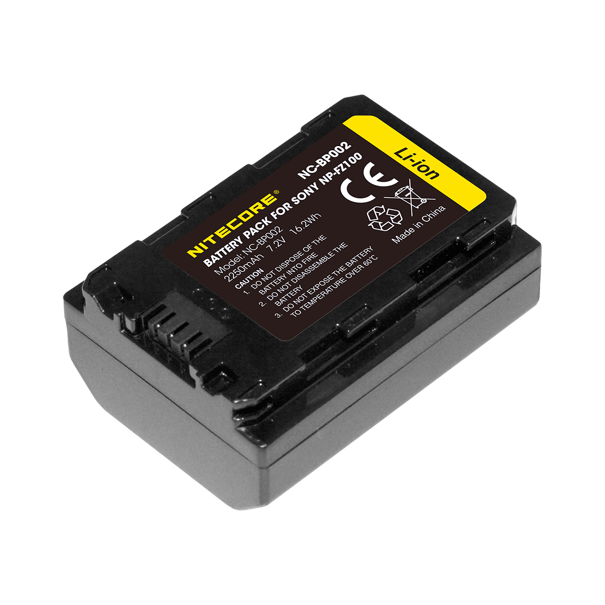 Nitecore NP-FZ100 Kamera Akku für Sony