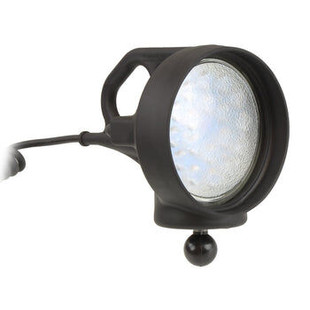 RAM Mounts Spotlight mit B-Kugel (1 Zoll) - gewendeltes Kabel mit Zig.-Anzünder-Adapter