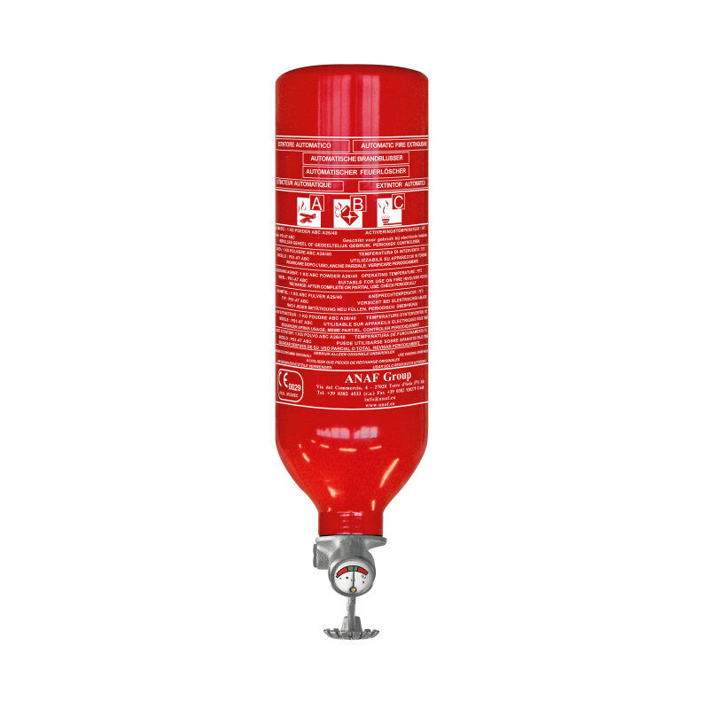 3836755b63dbce10d2 Automatischer ABC-Pulver Feuerlöscher für Motorraum 1kg