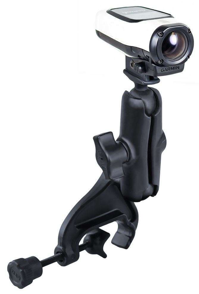 RAM Mounts Luftfahrt-Kamerahalterung für Garmin VIRB Kameras - mit Steuerhornklammer, B-Kugel (1 Zoll), im Polybeutel