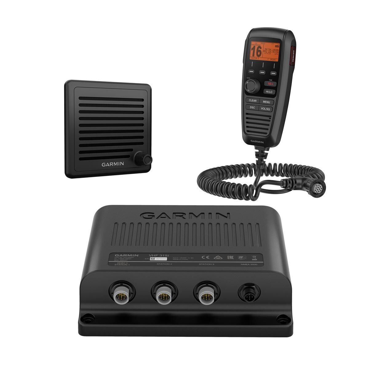 Garmin_Funkgera-t_VHF315i Garmnin VHF 315i Blackbox See-/Binnenfunkanlage