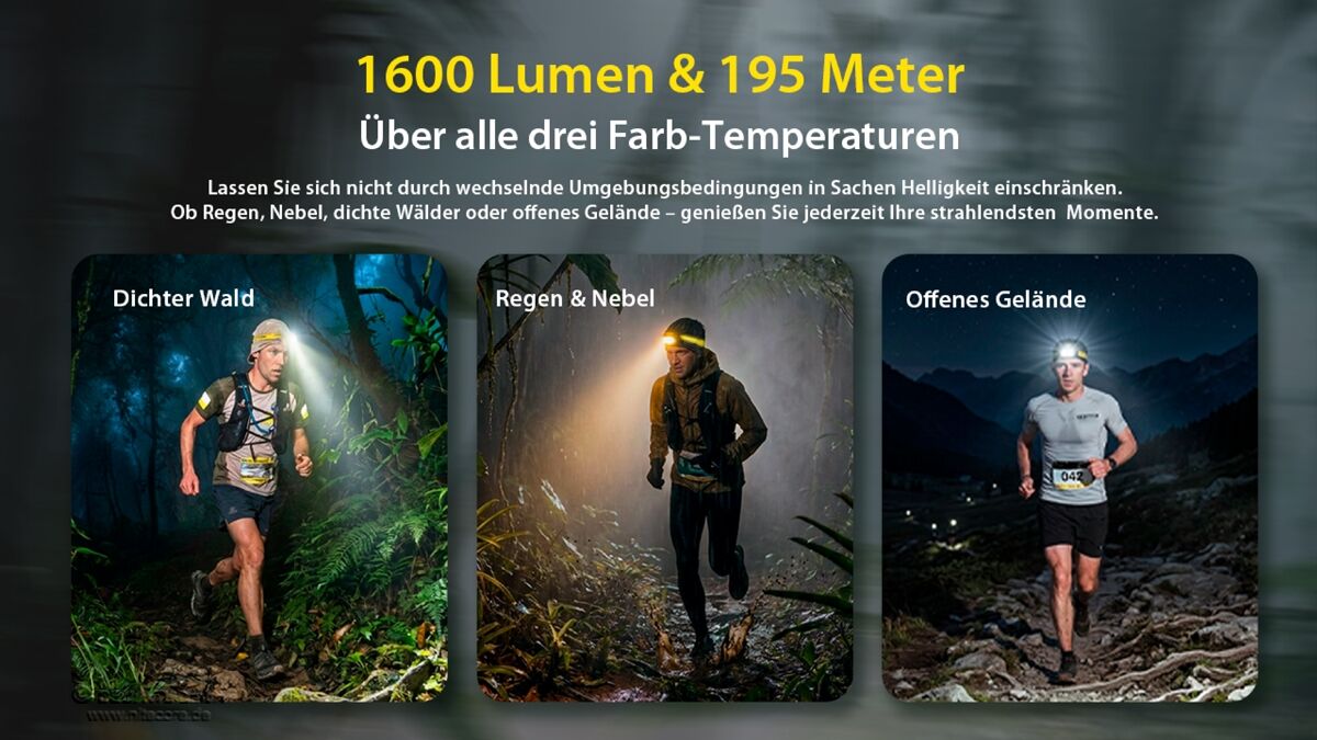 Nitecore UT6 - 1600 Lumen, NL1840R, purple