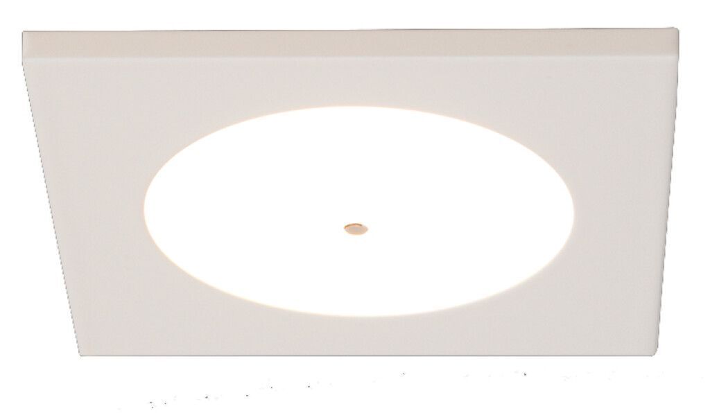 LED-Einbauleuchte EBQ12-2, (Master), weiß, Taster 3x1W, DC 10-30V, inkl. Dimmermodul, warmw.