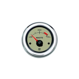 Vetus Schmutzwasseranzeige, creme, 12/24 Volt