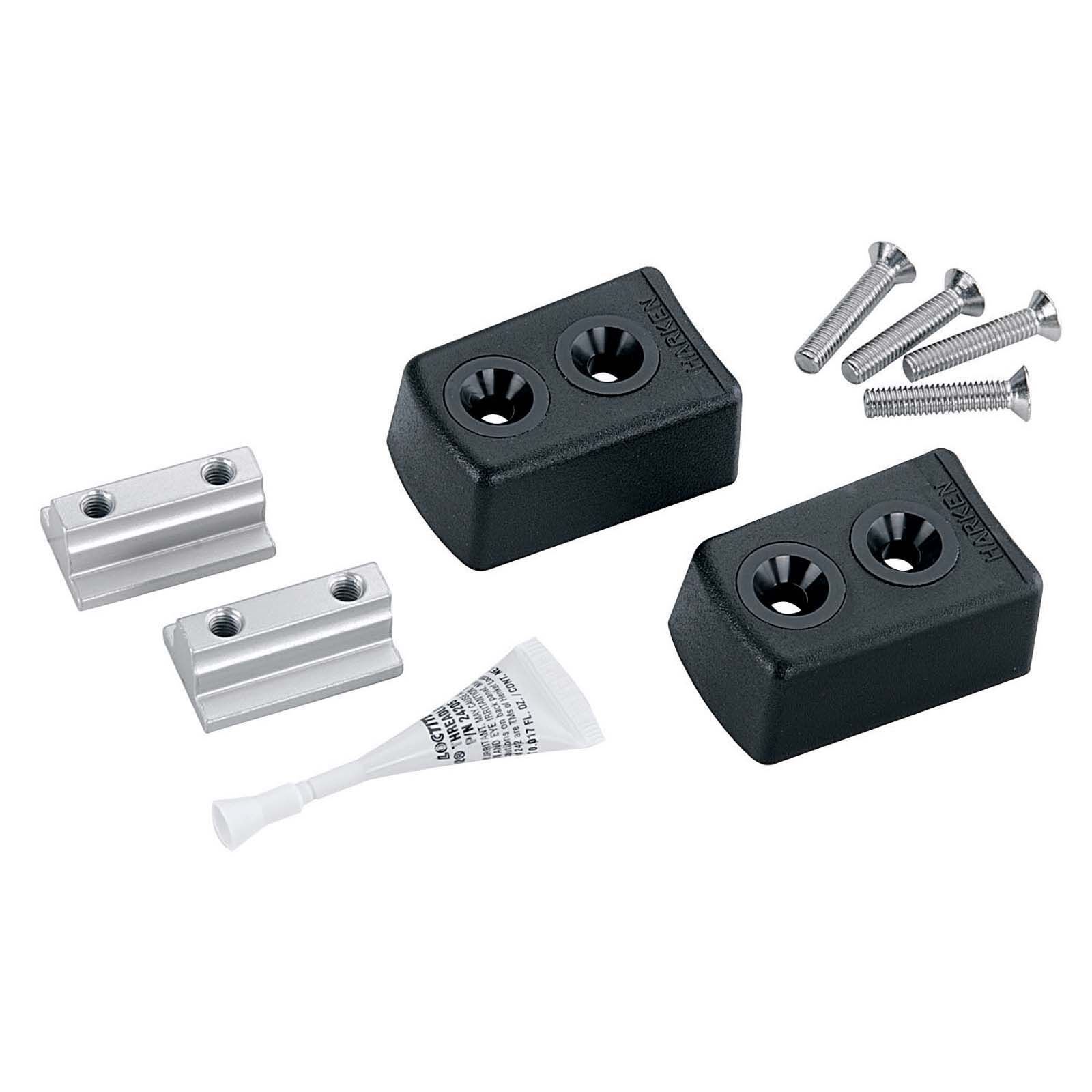 Harken 27 mm B Endstopp Set - flache Nut