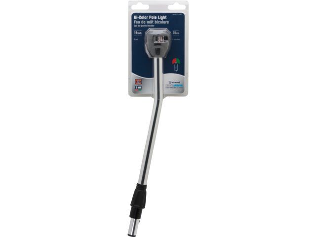 attwood Lightarmor Zweifarben Laterne auf Mast 25cm gewinkelt attwood Lightarmor Zweifarben Laterne auf Mast 25cm gewinkelt