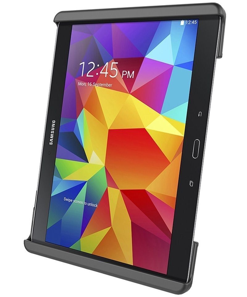 RAM Mounts Tab-Tite Universal Halteschale für bis zu 10.5 Zoll Tablets - AMPS-Aufnahme, Schrauben-Set