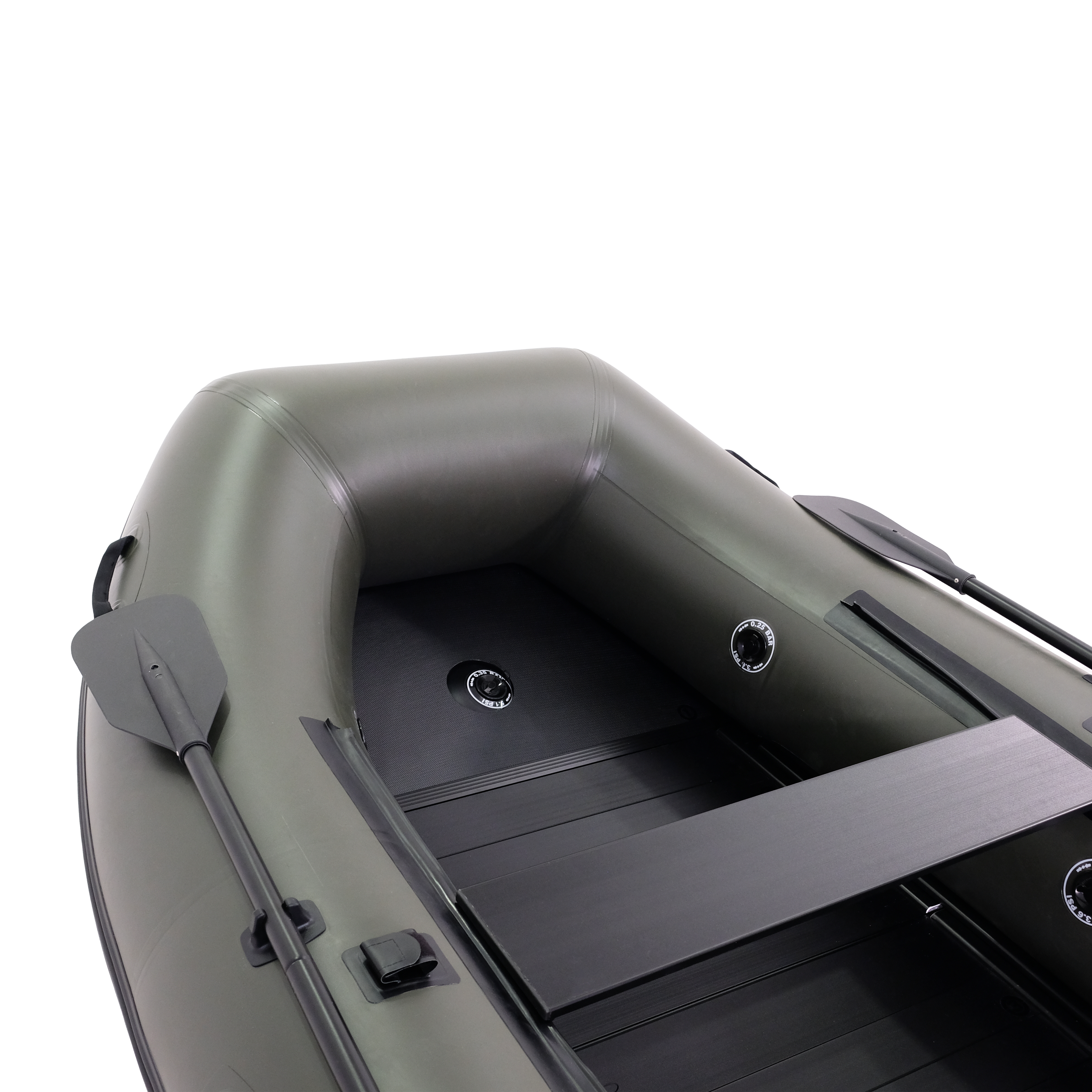 Allroundmarin Schlauchboot Xtream 265 olivgrün Aluminiumboden