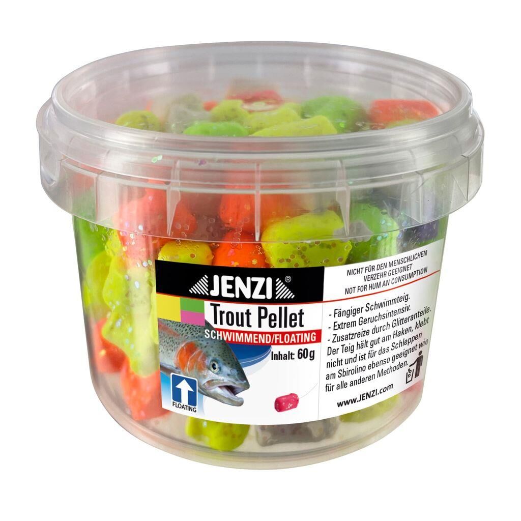 Jenzi Trout-Pellets 60 g Multi-Color