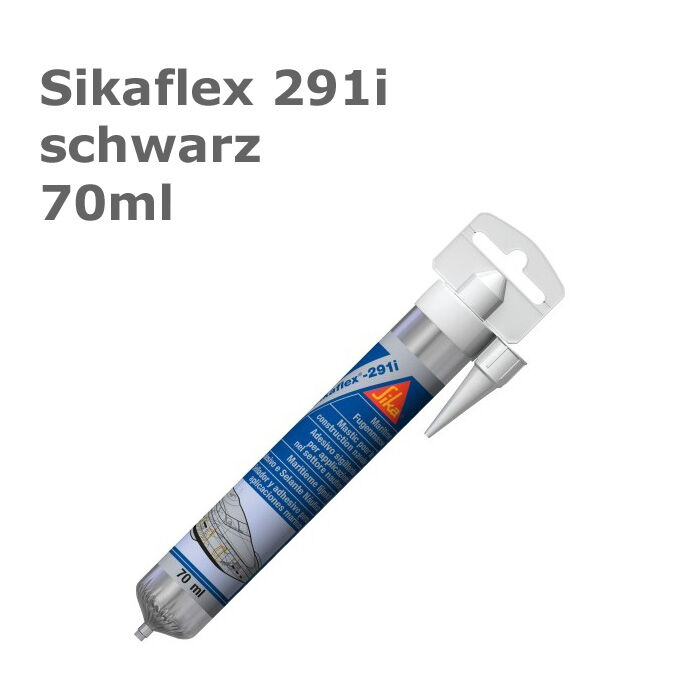 Sika Sikaflex 291i Haftungsstarke Marine-Dichtmasse 70ml Tube schwarz