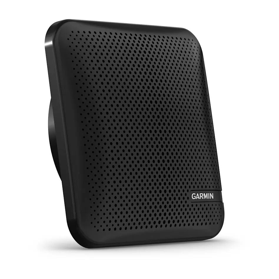 Garmin Signal™ Externer Lautsprecher, Schwarzer 6,5" Marinelautsprecher mit geringer Einbautiefe (einzeln)
