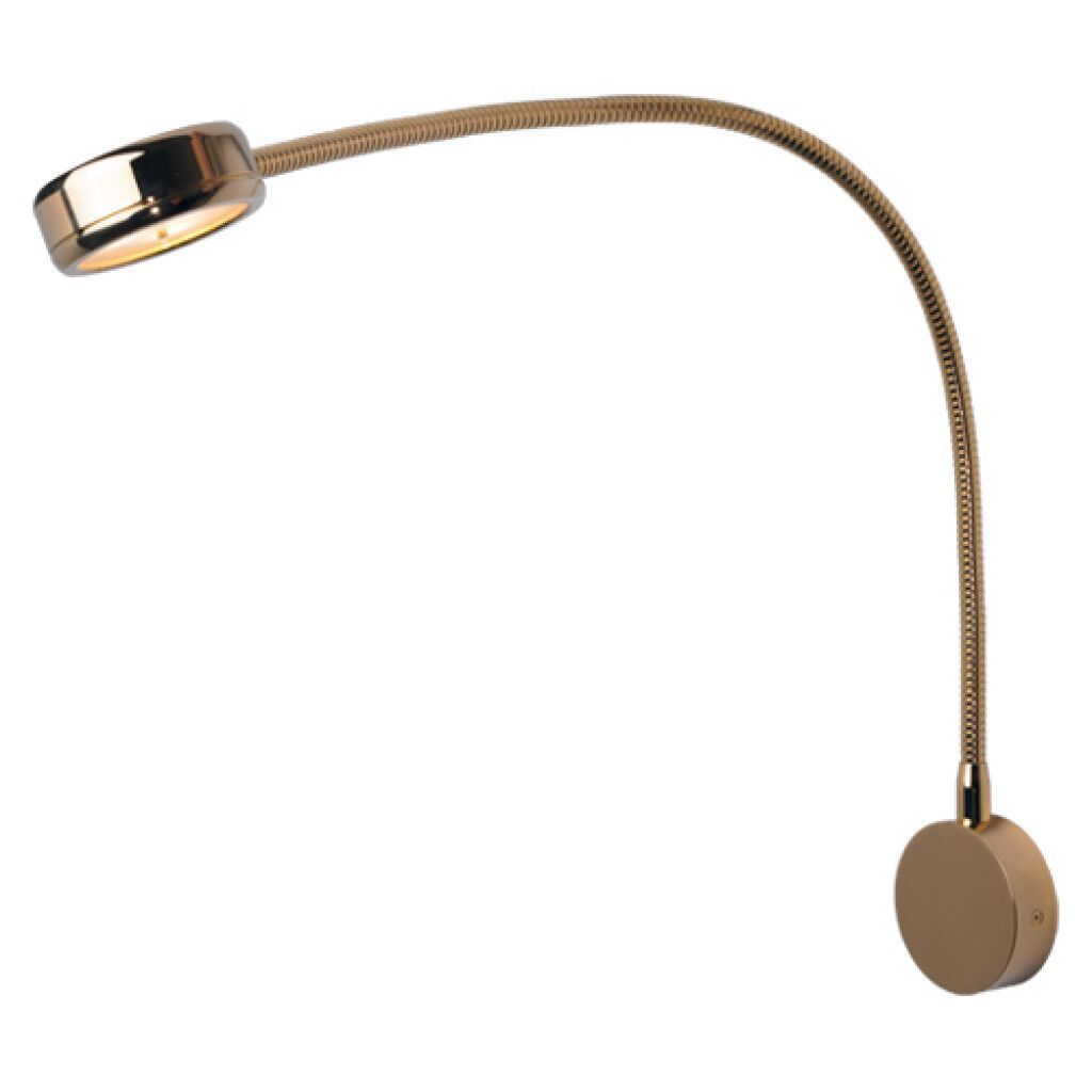LED-Flexleuchte 05-1, 300mm, gold-glanz, rot/warmweiss, 10-30V DC, max. 3 W, mit Dimmer