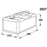 Wallas Brennstofftank 10 ltr.