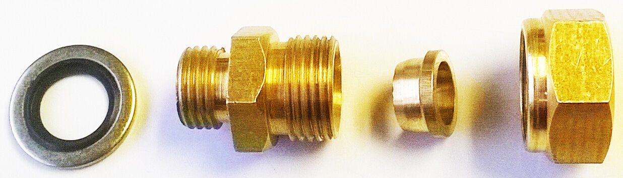 HyPro_Adapter_Hydraulikpumpen_SeaStar Hydraulik Adapter 1/4 BSP auf 5/8 BayStar SeaStar Hydraulik Leitung