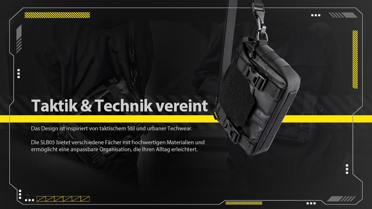 Nitecore SLB05 - EDC-Slingbag, 2 Liter