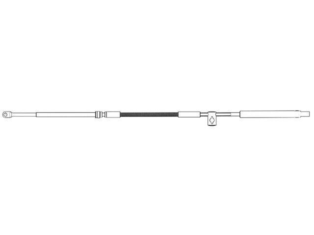 Ultraflex_C36_Schaltzug C36 Schaltzug (verschiedene Längen)
