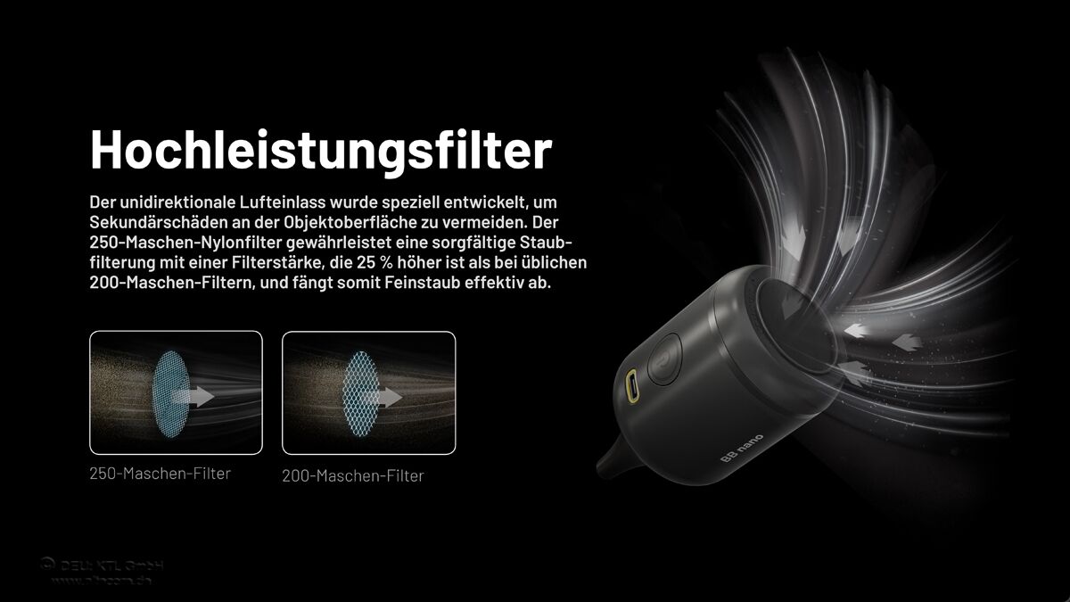 Nitecore BB Nano - kompaktes Gebläse