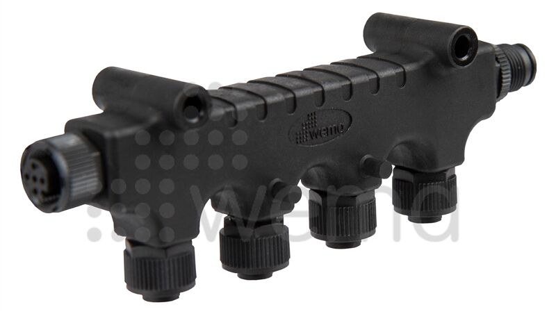 Wema NMEA2000 Micro Multi-Port T-Konnektor, 4 Ports