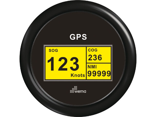 LNKZ6671 Wema GPS Speedo Digital schwarz