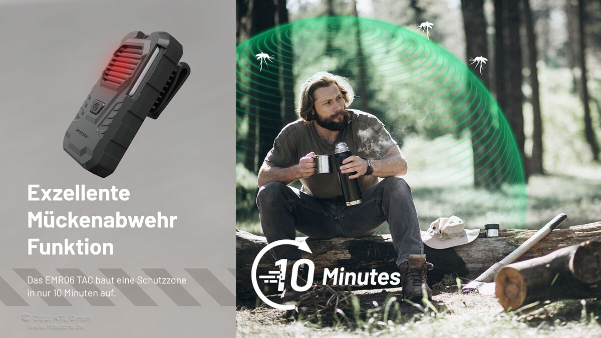 Nitecore EMR06 TAC - Mückenabwehr