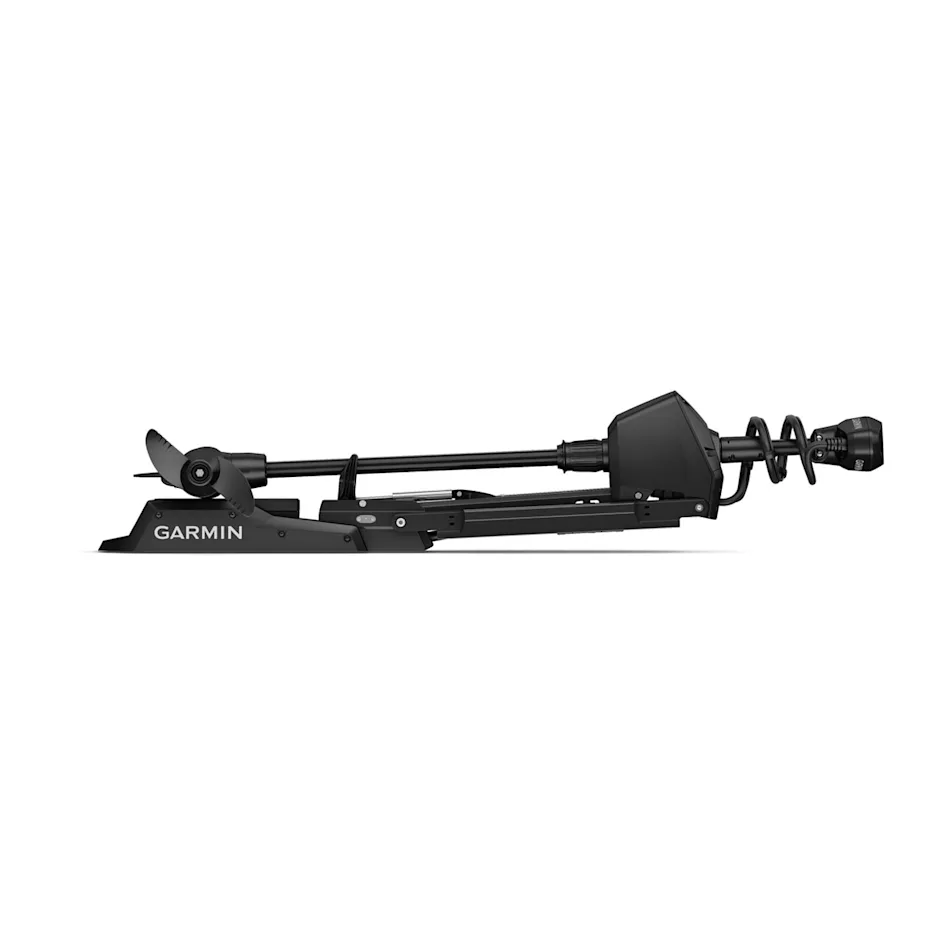 Garmin Force Pro Trollingmotor, Schwarzer Trollingmotor mit einer Schaftlänge von 57-Zoll und integriertem GT56UHD-Geber