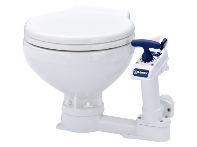 LHTD5441 Talamex Bordtoilette Kompakt flach turn2lock