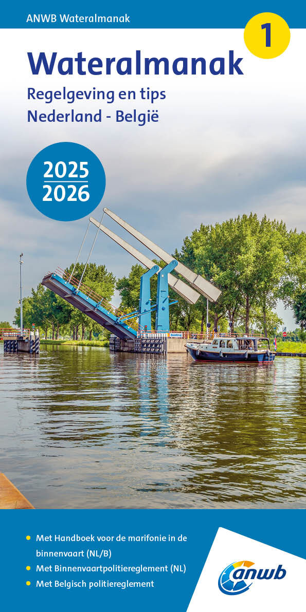 ANWB Wateralmanak Teil 1 - Ausgabe 2025/2026