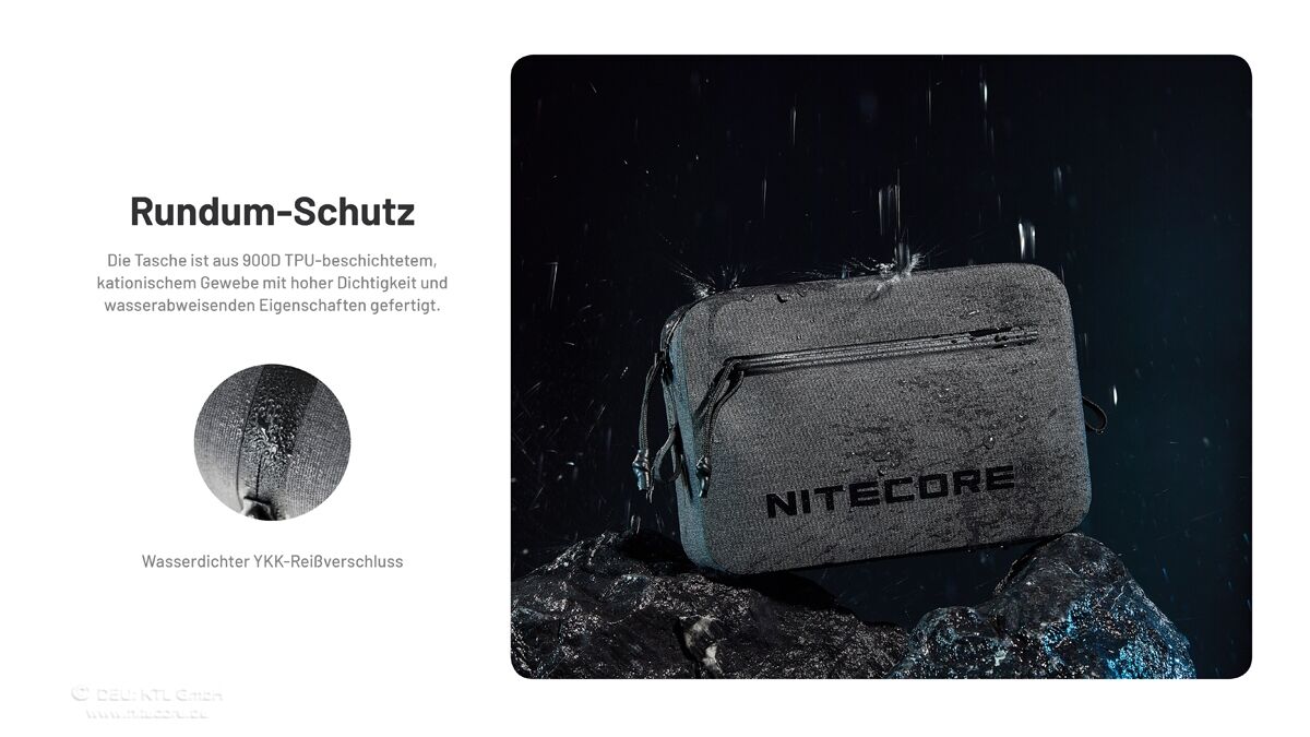 Nitecore NPP02 - wasserdichte Crossbody Bag