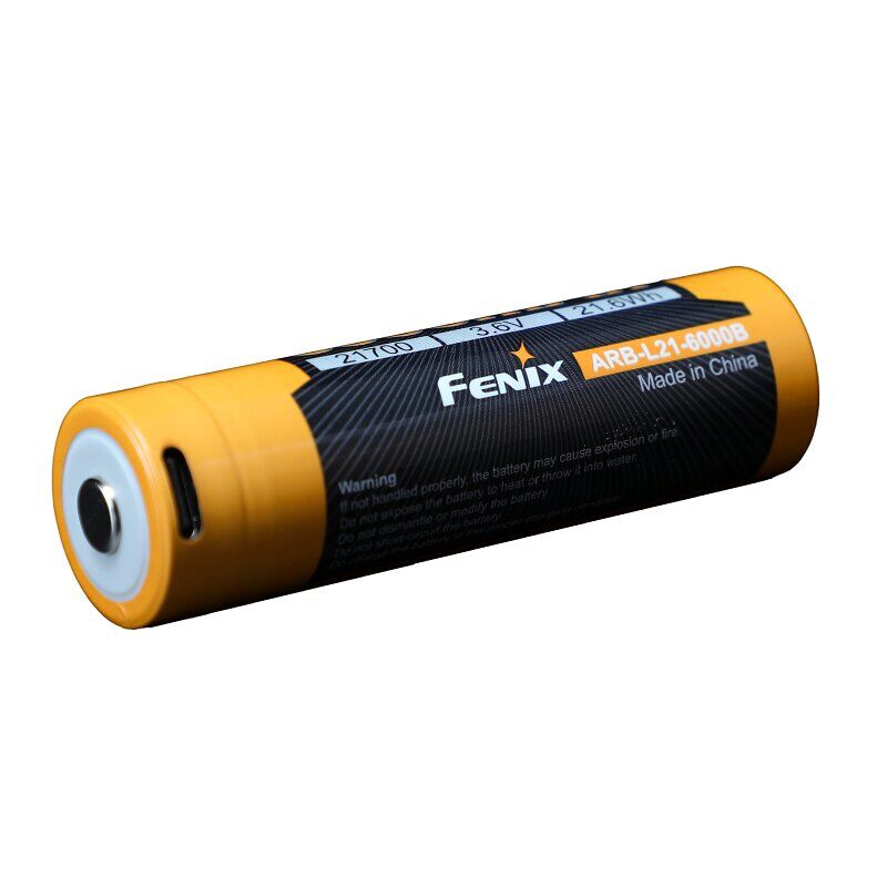 Fenix ARB-L21-6000B LiIon USB Akku 21700 in Einzelansicht