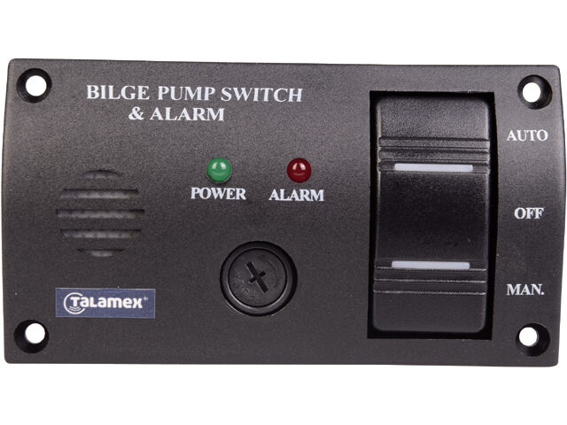 Talamex Lenzpumpen Bedienpaneel mit Alarm
