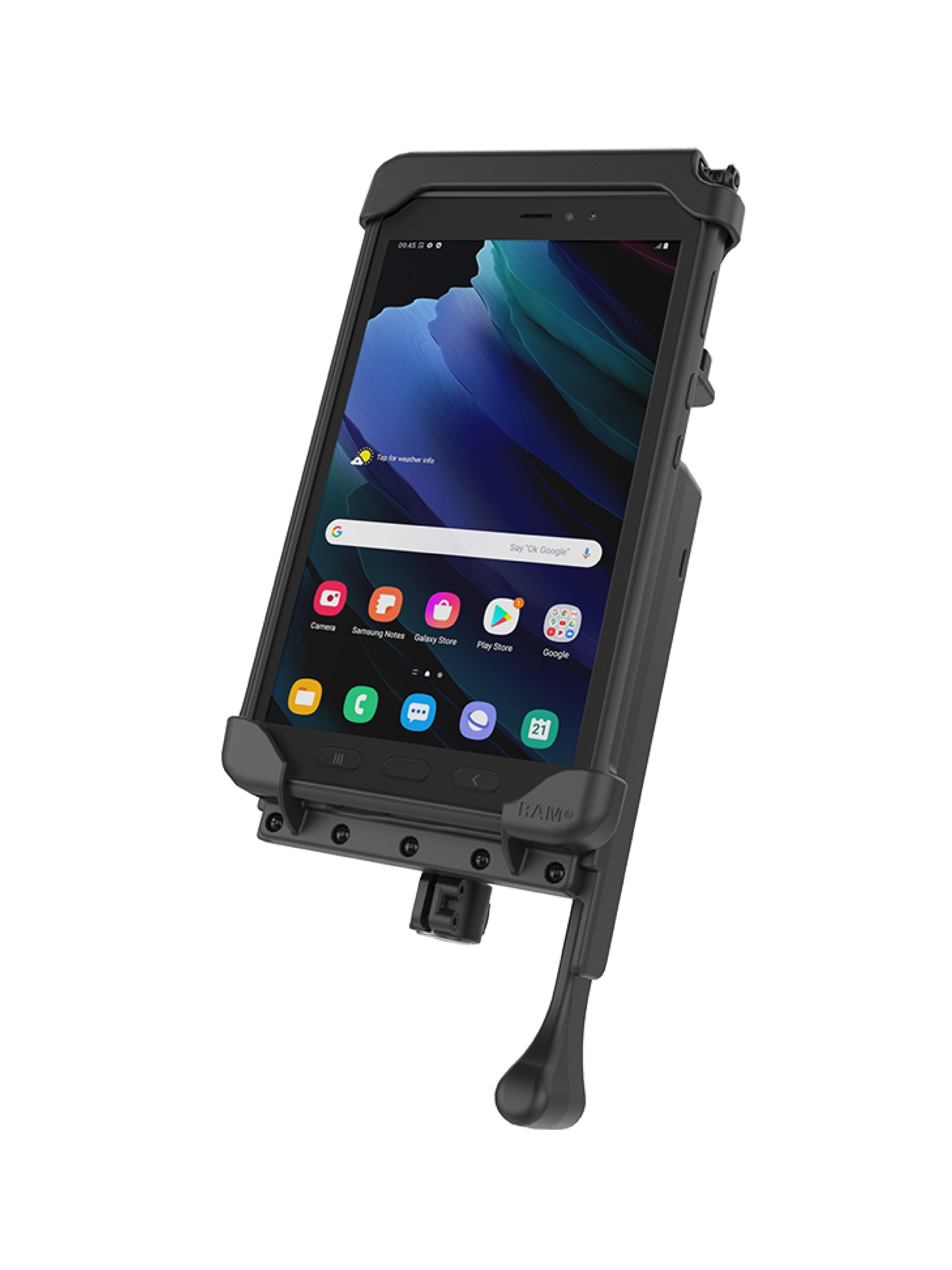 RAM Mounts Tab-Lock (Schlüsselverriegelung) Halteschale für Samsung Galaxy Tab Active3 & Active5