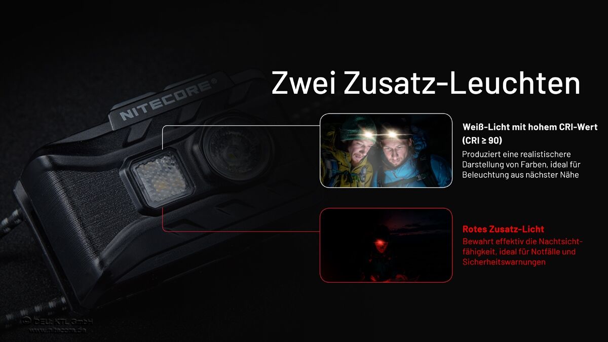 Nitecore NU20 Classic - 360 Lumen