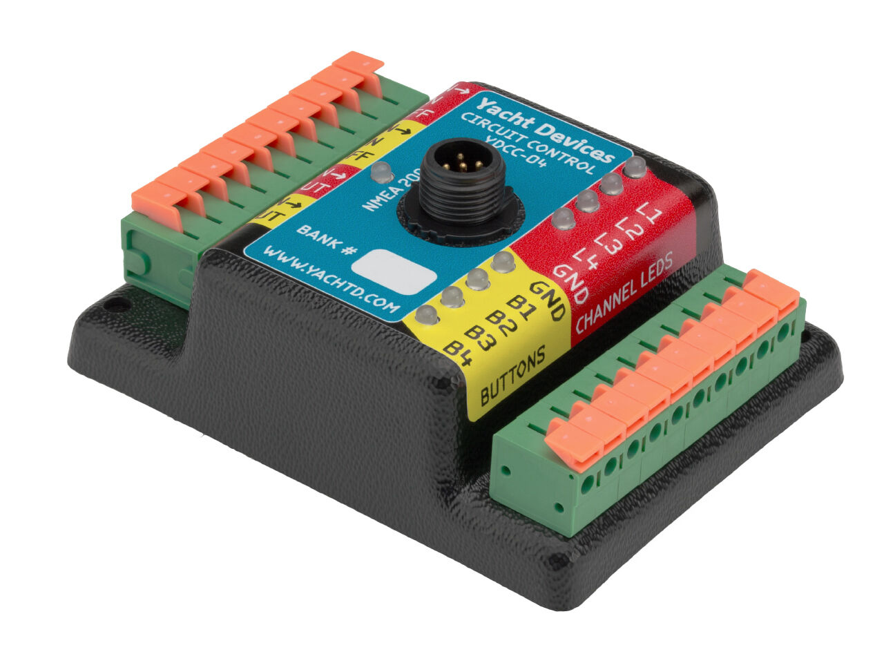 YDCC-04_Front_1280x960 Yacht Devices Circuit Control YDCC-04