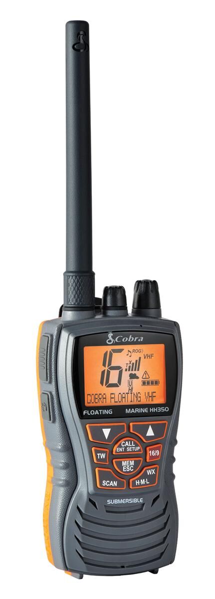 MRHH350FLT Cobra Marine HH350 FLT EU UKW Handsprechfunkgerät ATIS