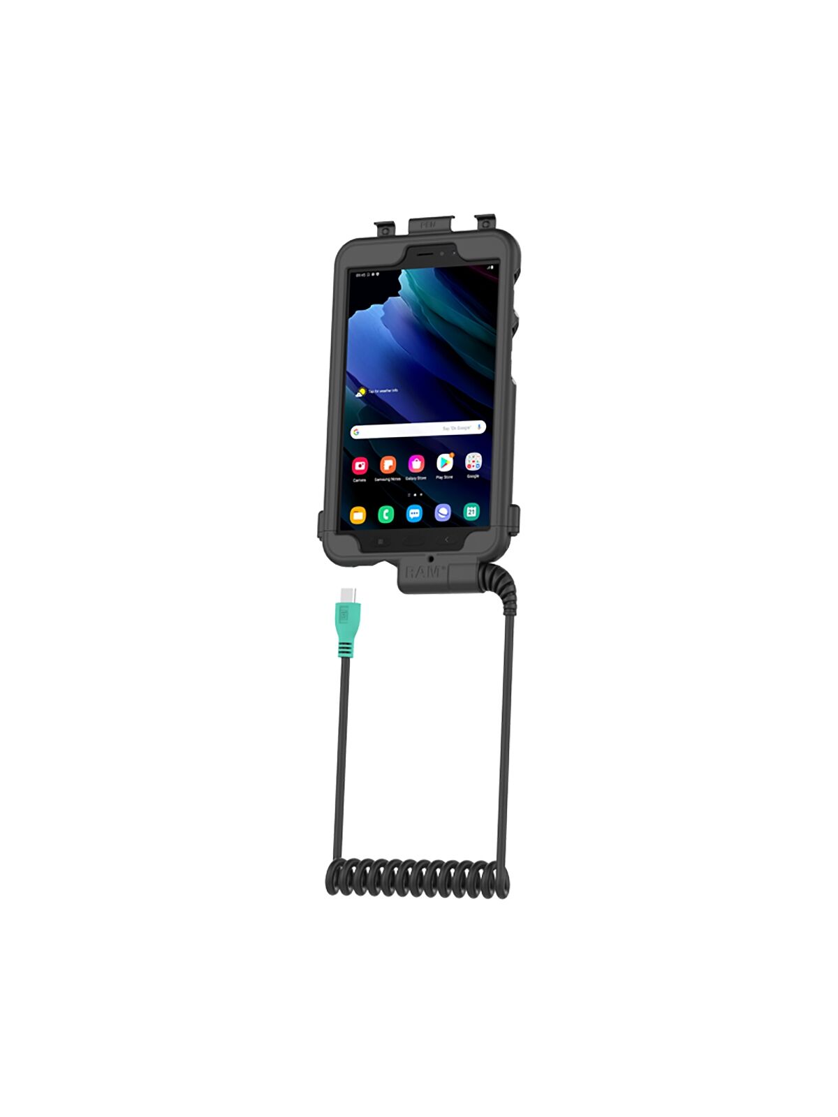 RAM Mounts Tough-Case Samsung Tab Active5 & 3 - mit USB-C Kabel