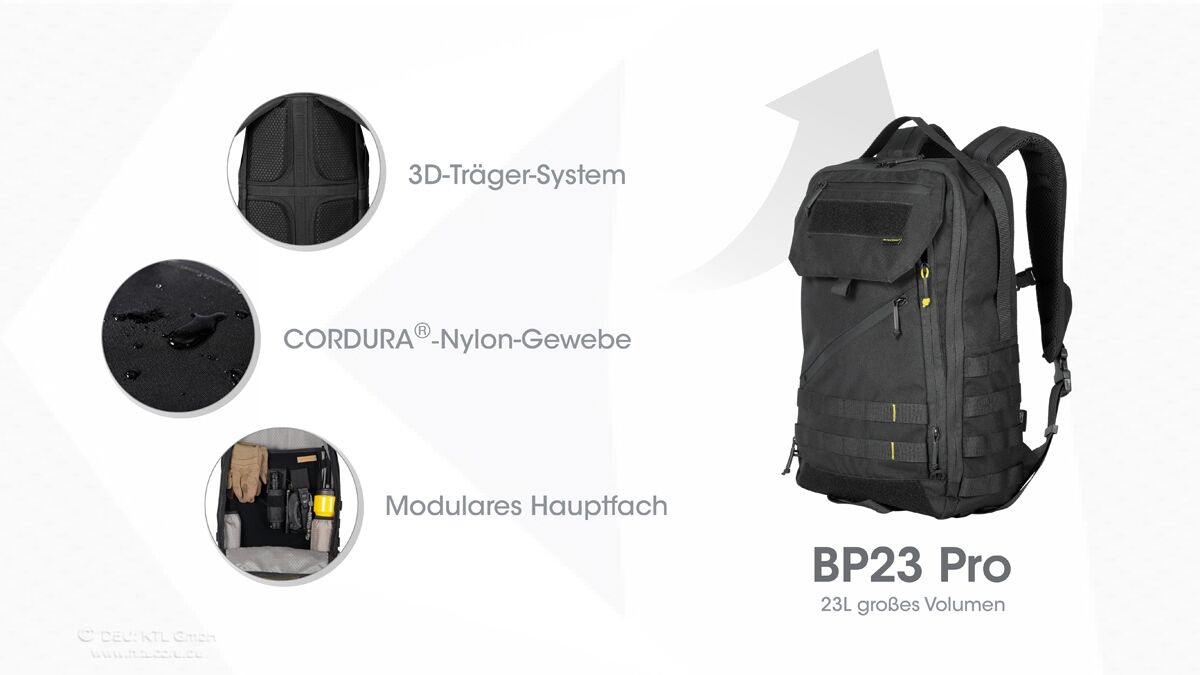 Nitecore BP23 Pro - 23 Liter, schwarz
