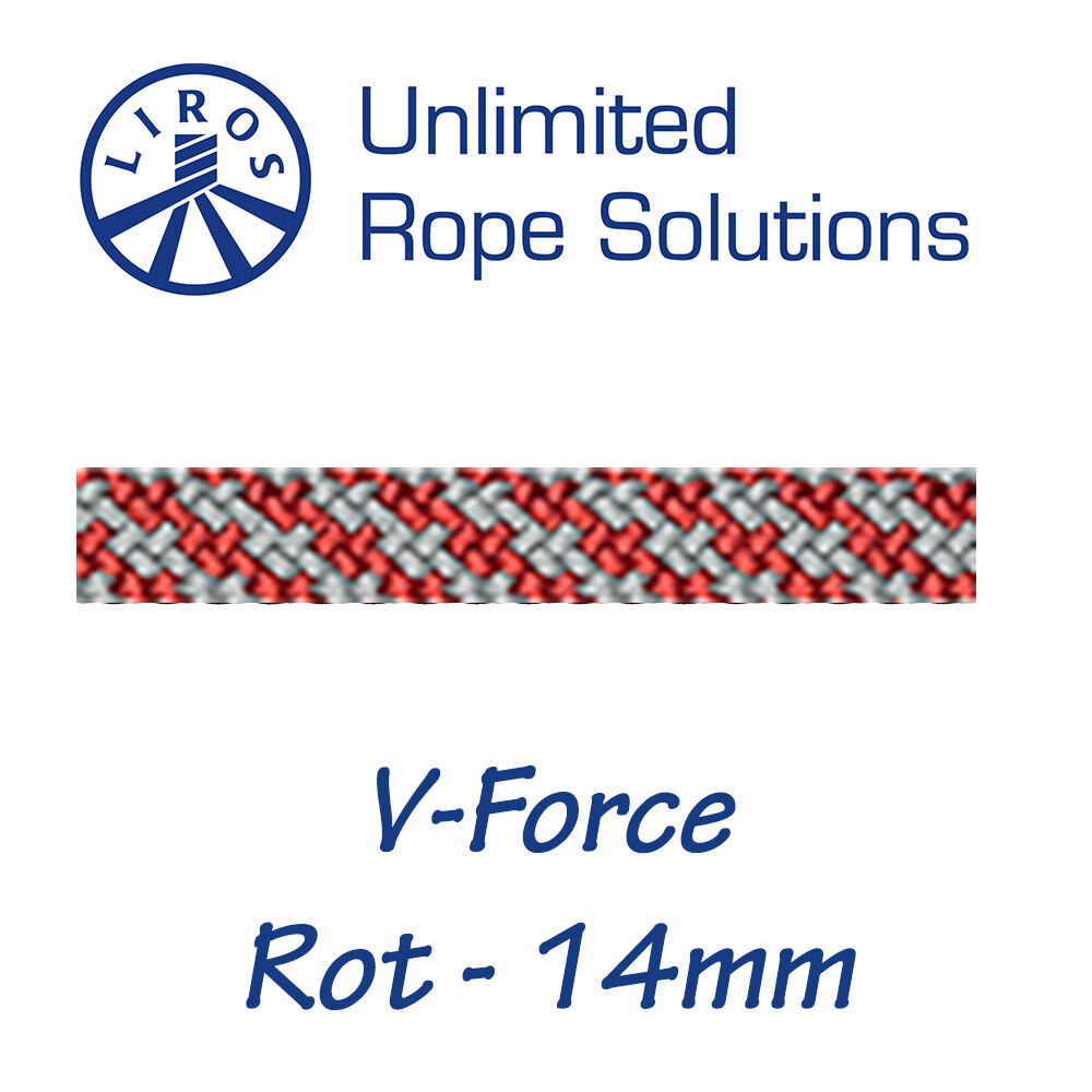 Liros V-Force Tauwerk rot 14mm günstig online kaufen