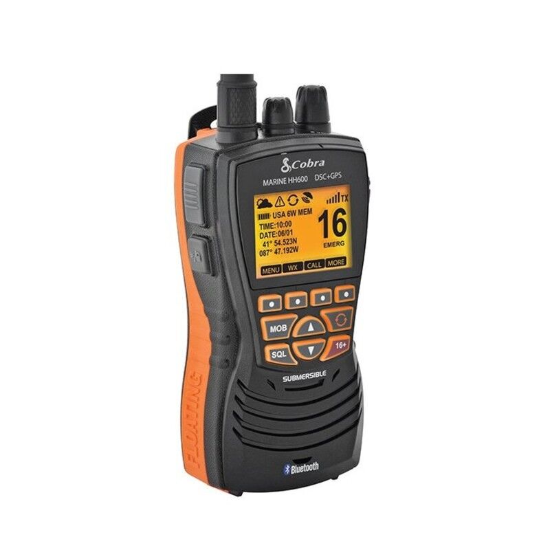 Cobra marine MRHH600 Handsprechfunkgerät mit DSC & ATIS Cobra marine MRHH600 Handsprechfunkgerät mit DSC & ATIS