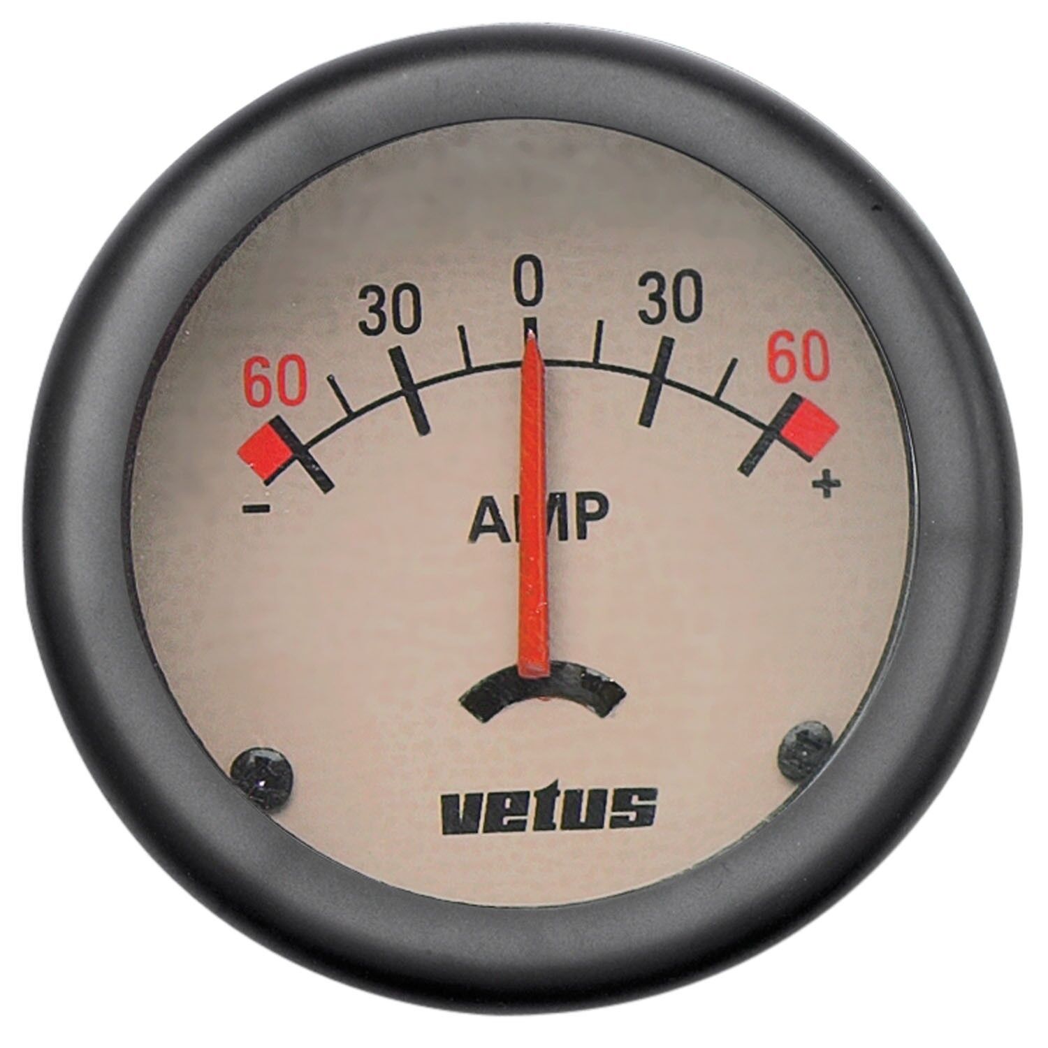 Vetus Amperemeter 12/24V creme