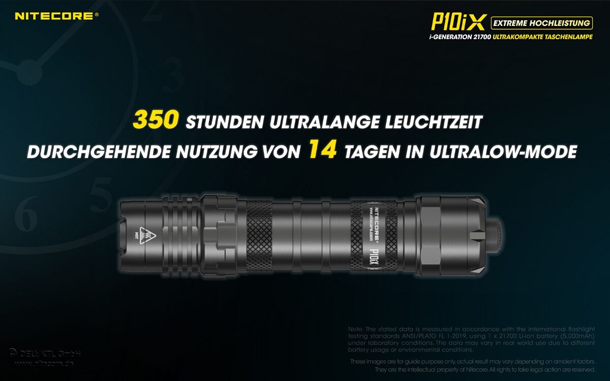 Nitecore P10iX - 4000 Lumen