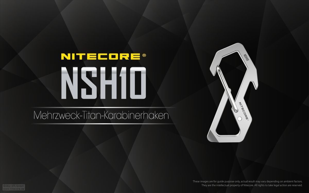 Nitecore Titan Karabiner NSH10