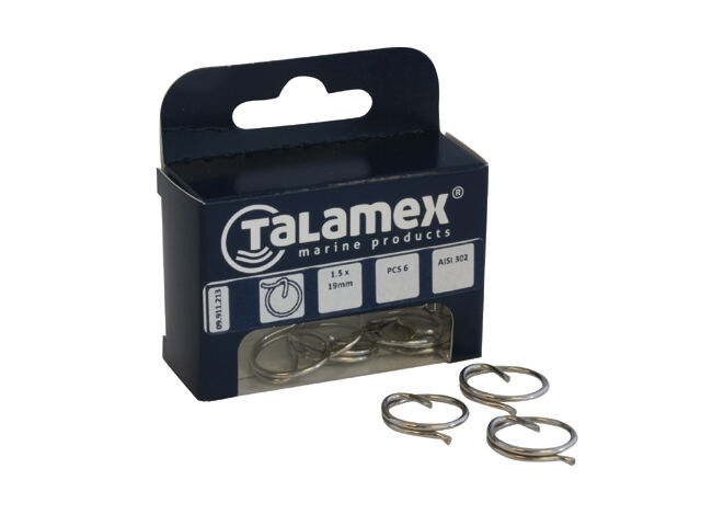 LNKZ7449 Talamex Ringsplint Edelstahl (verschiedene Größen)