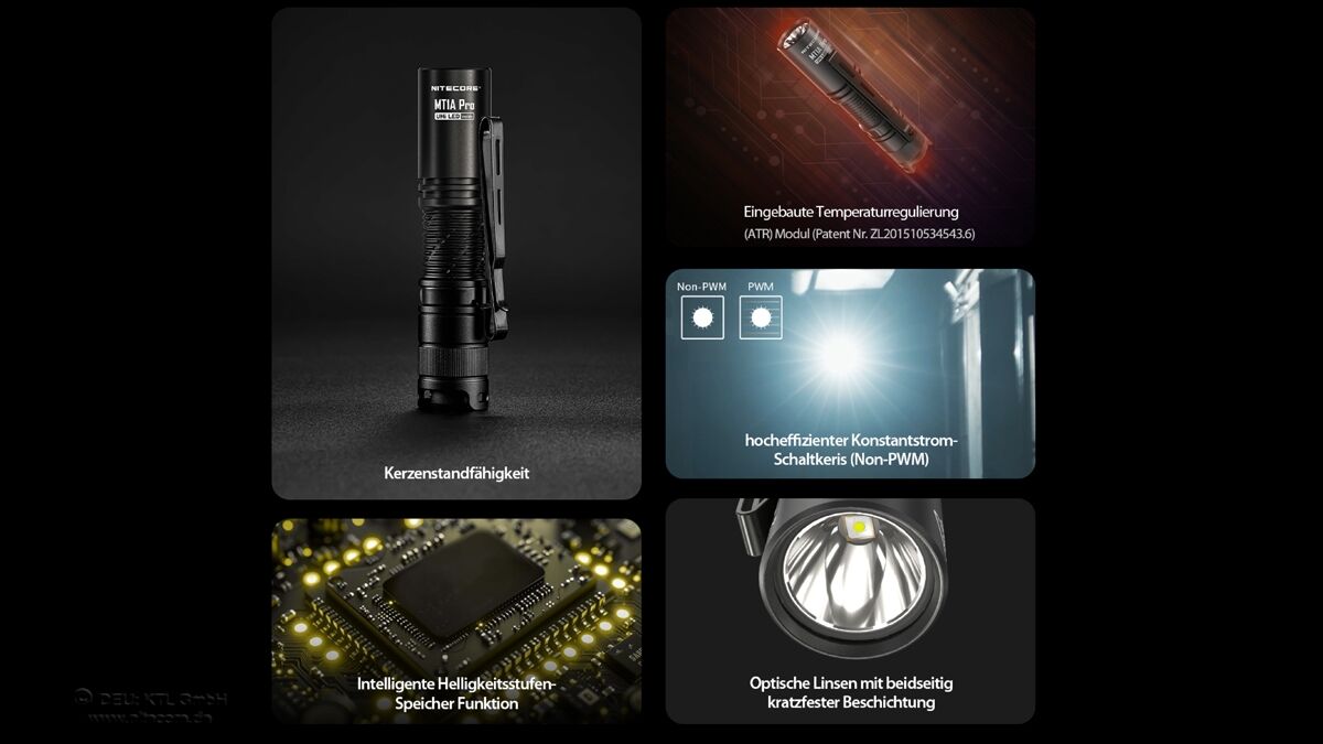 Nitecore MT1A PRO - 800 Lumen
