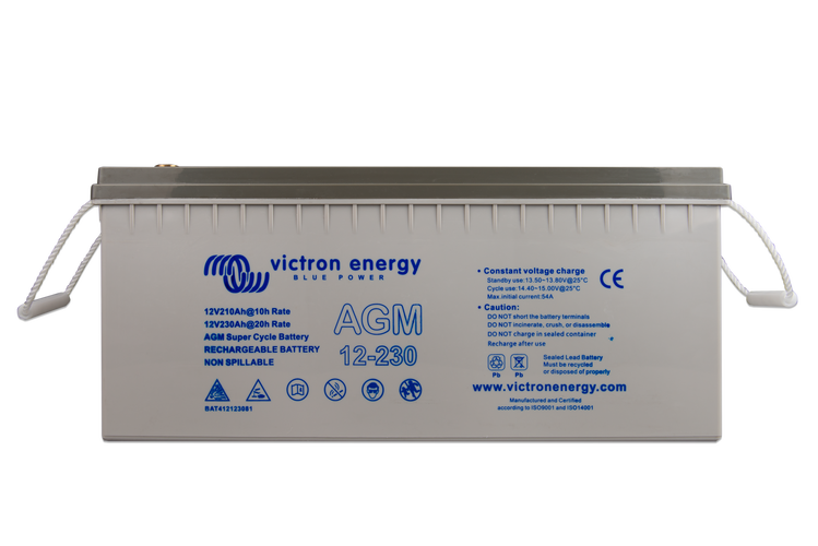 Victron 12V/230Ah AGM Super Cycle Batterie